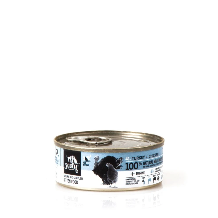 3Coty TURKEY + CHICKEN for Kittens 80g