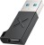 UNITEK ADAPTER USB-A - USB-C 10 GBPS M/F CZARNY