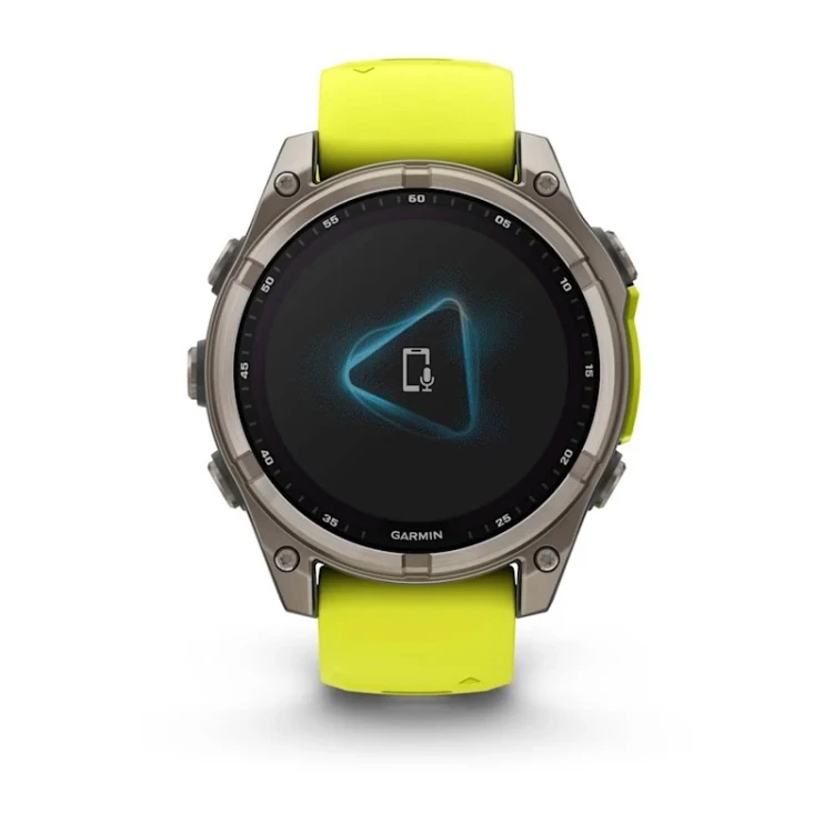 Garmin Fenix 8 47mm AMOLED Solar Sapphire Yellow