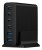 GEMBIRD 6-PORTOWA SZYBKA ŁADOWARKA SIECIOWA GAN (PD) 6XUSB (2X USB-A + 4X USB-C), 75W, CZARNA