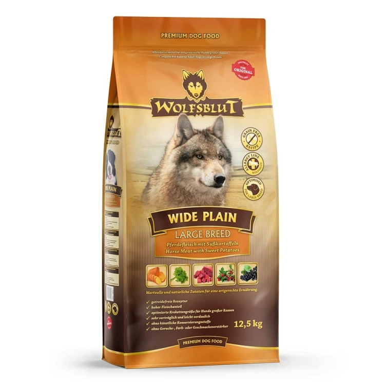 WOLFSBLUT Wide Plain Large Breed horse 12,5kg