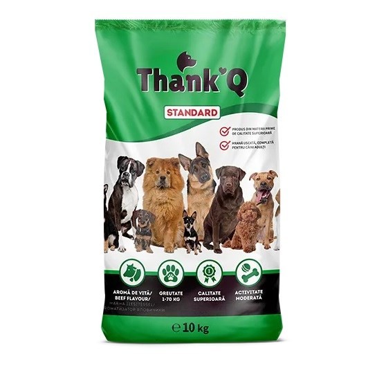 THANK'Q STANDARD smak wołowiny karma dla psa 10kg