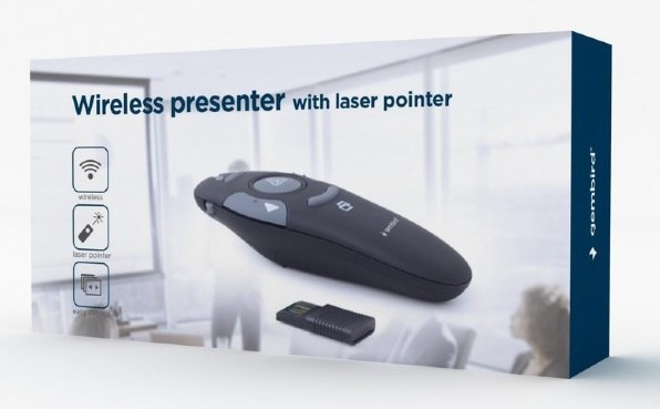 GEMBIRD PREZENTER BEZPRZEWODOWY LASEROWY WP-L-11