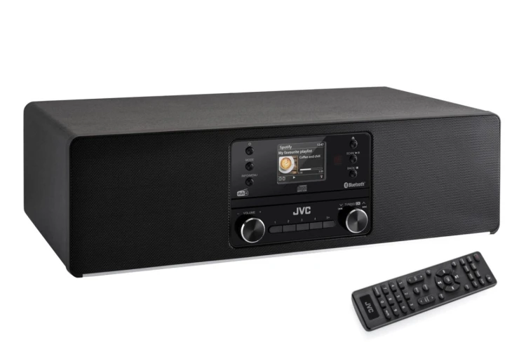 Mini Wieża/Radio internetowe JVC All In One RD-E984B Czarne