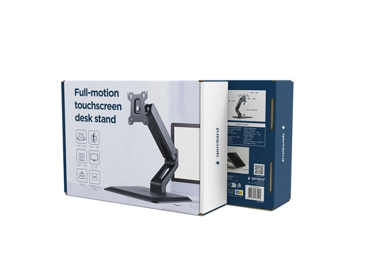 GEMBIRD STOJAK NA MONITOR Z REGULACJĄ WYSOKOŚCI 17"-32", DO 10KG