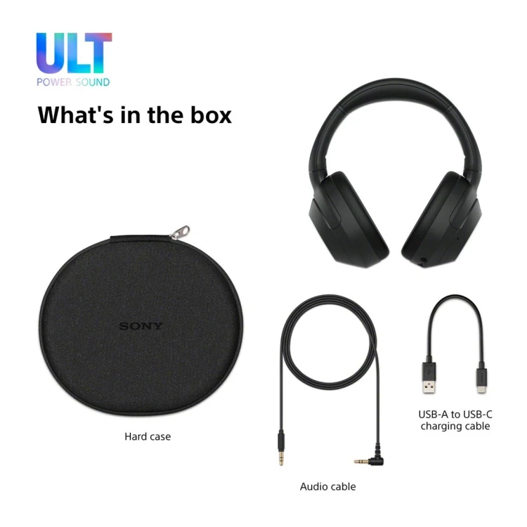 Słuchawki SONY  WH-ULT900NB czarne