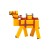 MINECRAFT S2 3D WIND-UP TOY - STEVE & CAMEL