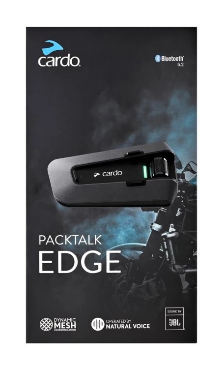 CARDO PACKTALK EDGE SINGLE - Interkom motocyklowy