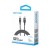 Kabel USB-C do USB-C 2.0 PD 3.1 Vention 5A 240W 2m czarny