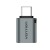 Adapter OTG USB 3.0 Vention USB-C do USB-A szary ze stopu aluminium