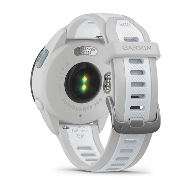 Zegarek Garmin Forerunner 165 Music, 43mm AMOLED Whitestone