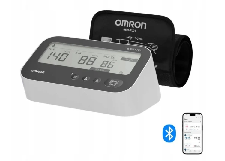 Ciśnieniomierz naramienny OMRON M4 Connect Afib