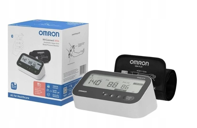 Ciśnieniomierz naramienny OMRON M4 Connect Afib