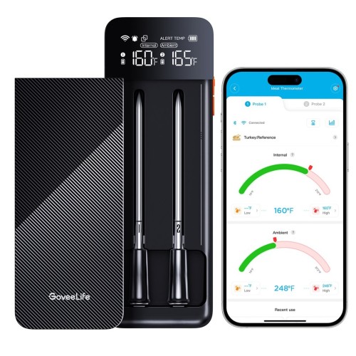 Termometr do mięsa GoveeLife B5192 Smart Wireless 2 sondy