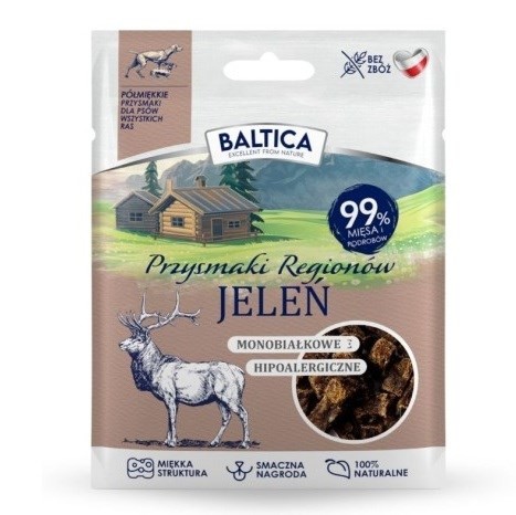 BALTICA PRZYSMAKI REGIONÓW półmiękkie jeleń  30g