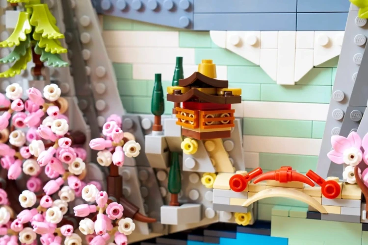 LEGO Art 31218 - Japoński krajobraz z kwitnącą wiśnią