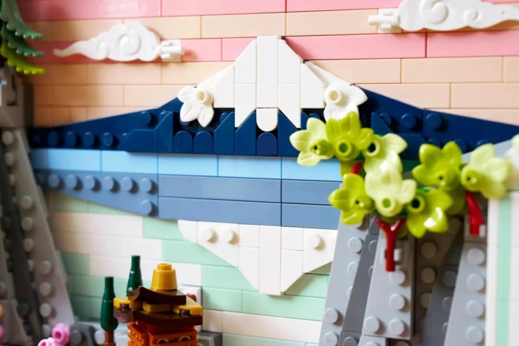 LEGO Art 31218 - Japoński krajobraz z kwitnącą wiśnią