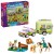 LEGO Friends 42695 - Przyczepa z koniem i źrebaczkiem