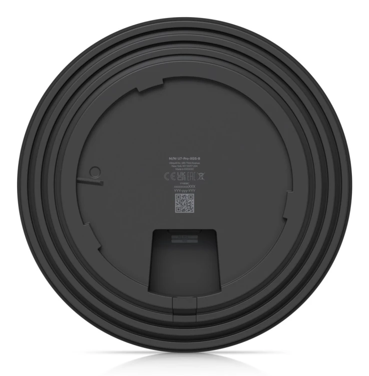 Access Point Wi-Fi 7 Ubiquiti UniFi U7 PRO XGS B 2.4GHz(2 x 2)/5GHz(4 x 4)/6GHz(2 x 2) PoE++ 1x10G Czarny (U7-PRO-XGS-B-EU)