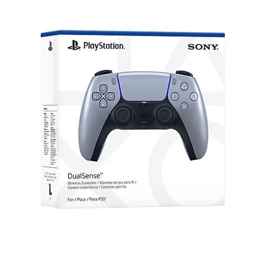 Kontroler bezprzewodowy Sony PlayStation 5 DualSense – srebrny