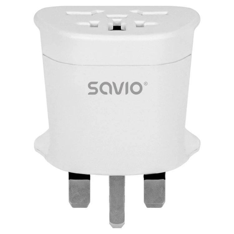 SAVIO ADAPTER PODRÓŻNY GNIAZDO GLOBALNE - WTYK UK AP-05