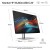 MONITOR HP LED 24”S7 Pro 724pu (8Y2F7AA) 100Hz