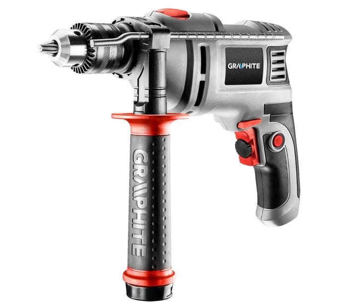 Graphite 58G725 wiertło 3000 RPM Klucz Szary