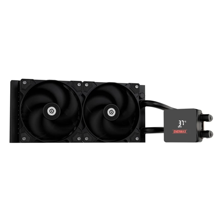 Enermax ELC-LMIV240-SF system chłodzenia komputerów Procesor Chłodnica cieczy all-in-one 12 cm Czarny