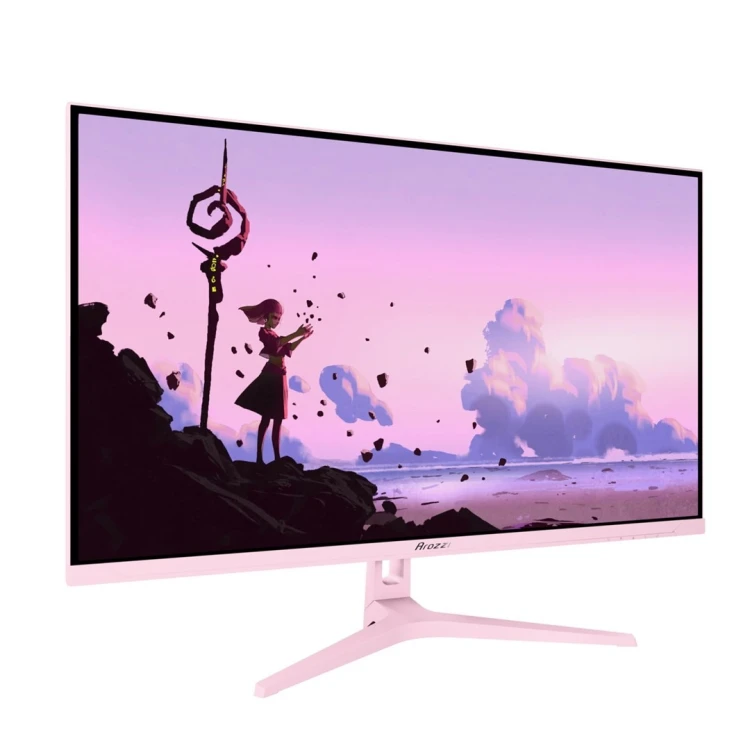 Arozzi Nova 32” monitor komputerowy 80 cm (31.5") 2560 x 1440 px Quad HD LED Różowy