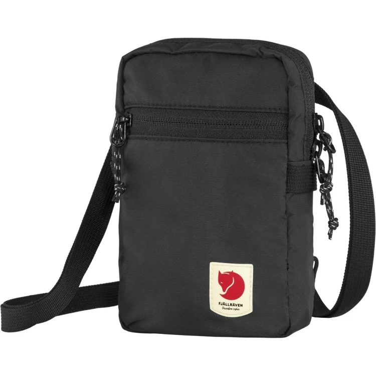 Fjällräven High Coast Pocket Poliamidowy Czarny Unisex Torba na krzyż