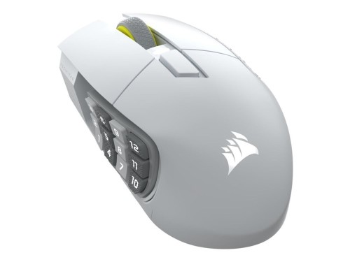 Mysz do gier Corsair Scimitar Elite Wireless SE - biała