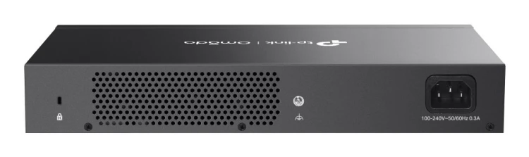 TP-Link Omada ES216G łącza sieciowe Zarządzany L2 Gigabit Ethernet (10/100/1000) Czarny