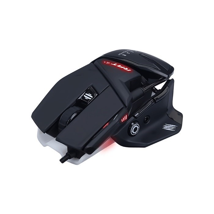 Mysz gamingowa Mad Catz THE AUTHENTIC R.A.T. 4+ (MR03MCINBL000-0)