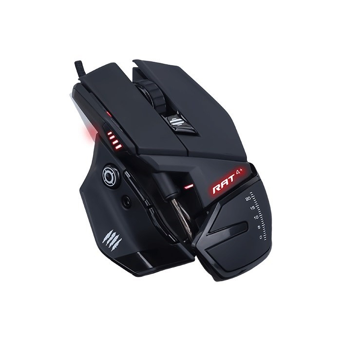 Mysz gamingowa Mad Catz THE AUTHENTIC R.A.T. 4+ (MR03MCINBL000-0)