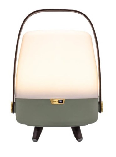 Kooduu Lite-up PLAY Mini Głośnik mono przenośny Zielony, Biały, Drewno 8 W