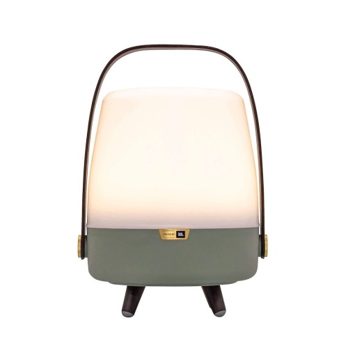 Kooduu Lite-up PLAY Mini Głośnik mono przenośny Zielony, Biały, Drewno 8 W