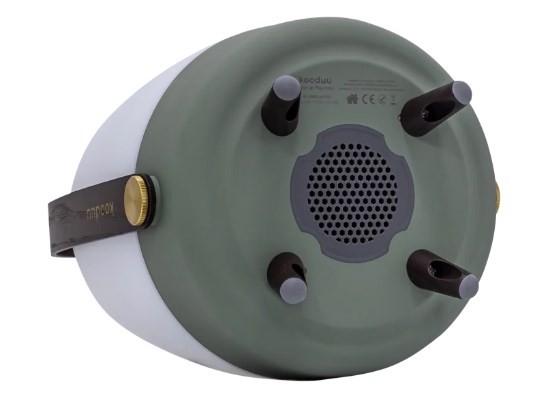 Kooduu Lite-up PLAY Mini Głośnik mono przenośny Zielony, Biały, Drewno 8 W