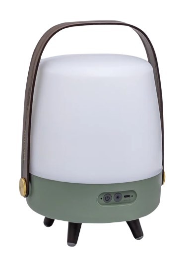 Kooduu Lite-up PLAY Mini Głośnik mono przenośny Zielony, Biały, Drewno 8 W