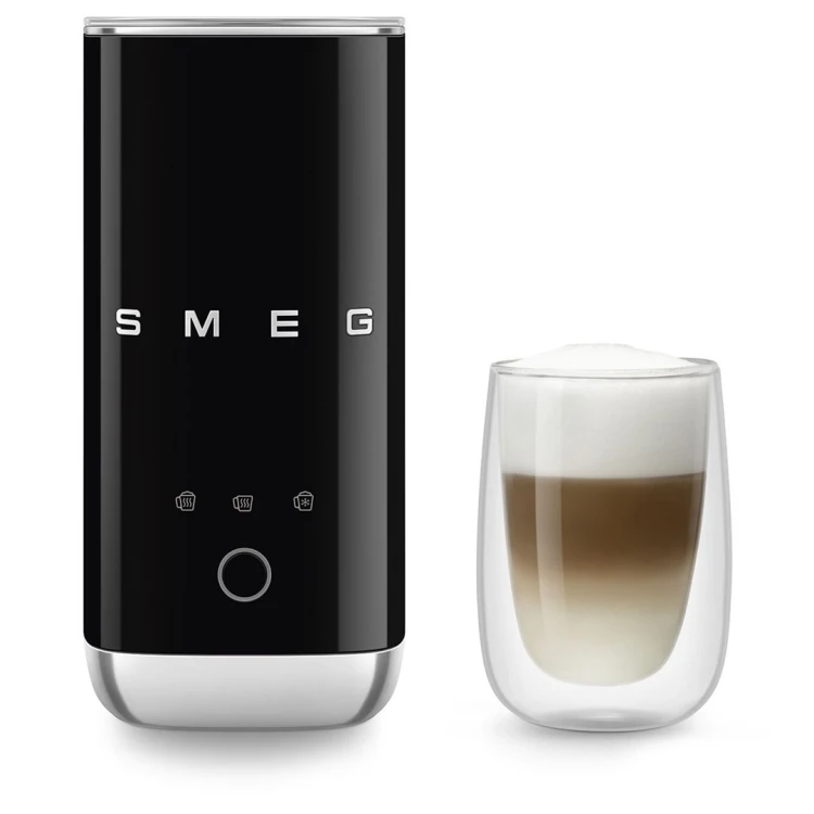 Smeg MFF02BLEU spieniacz / podgrzewacz do mleka Automatyczny spieniacz/podgrzewacz do mleka Czarny
