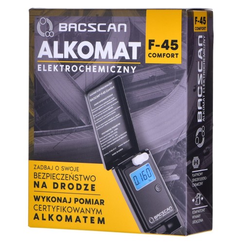 BACscan F-45 alkomat 0 - 4% Czarny