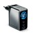 EVERACTIVE ŁADOWARKA SIECIOWA GAN 1 X USB, 2 X USB-C QUICK CHARGE 4+ 67W CZARNA SC-670Q