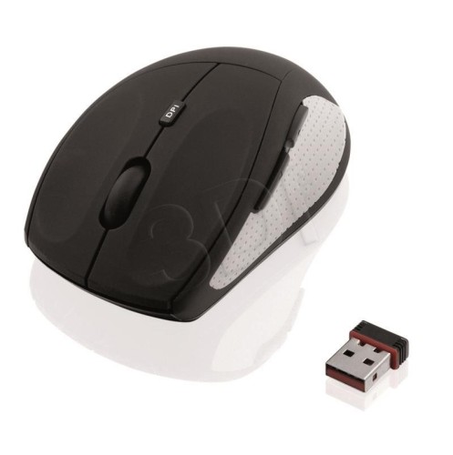 Mysz IBOX JAY PRO OPTYCZNA BEZPRZEWODOWA USB IMOS603 (optyczna; 1600 DPI; kolor czarny)