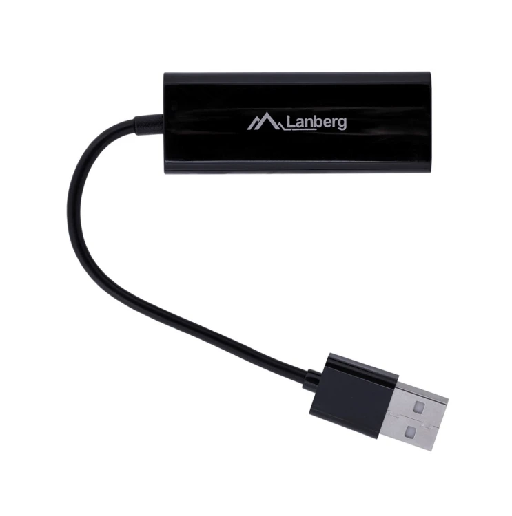 Karta sieciowa Lanberg NC-0100-01 (USB 2.0; 1x 10/100Mbps)