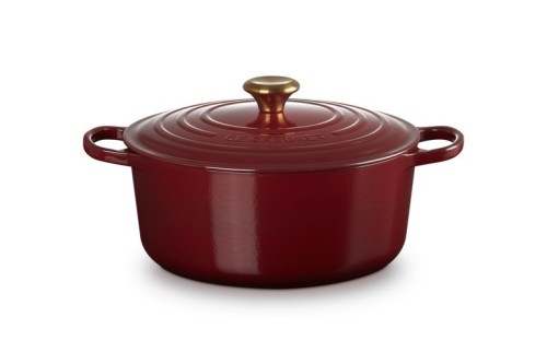 Roaster Le Creuset Signature okrągły 28cm Rhone
