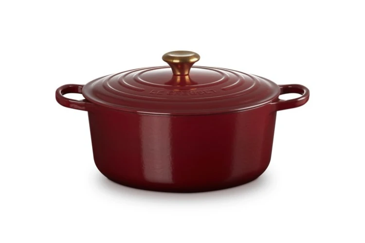 Roaster Le Creuset Signature okrągły 28cm Rhone
