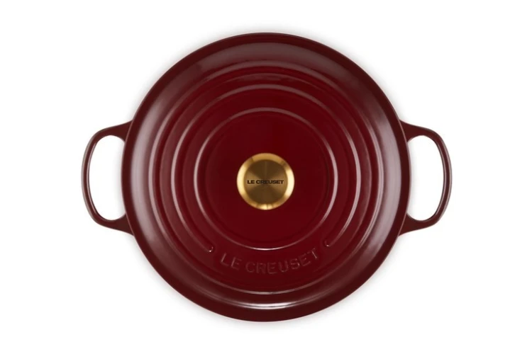 Roaster Le Creuset Signature okrągły 28cm Rhone