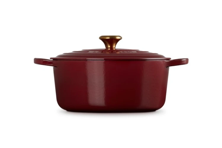Roaster Le Creuset Signature okrągły 28cm Rhone