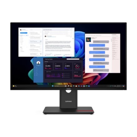 Monitor Lenovo ThinkVision T27UD-40 z systemami ochrony przed włamaniem (IPS), 27", godz. 16:9, 60 Hz, 4 ms, 3840 x 2160 pikseli, 350 cd/m2, Ilość por