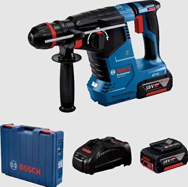 BOSCH.MŁOTOWIERTARKA GBH 187-LI 2,4J 2x5,0Ah ONE CHUCK