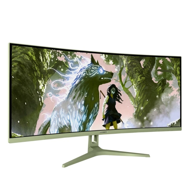Arozzi Nova 34” Curved monitor komputerowy 86,4 cm (34") 3440 x 1440 px 4K Ultra HD LED Zielony